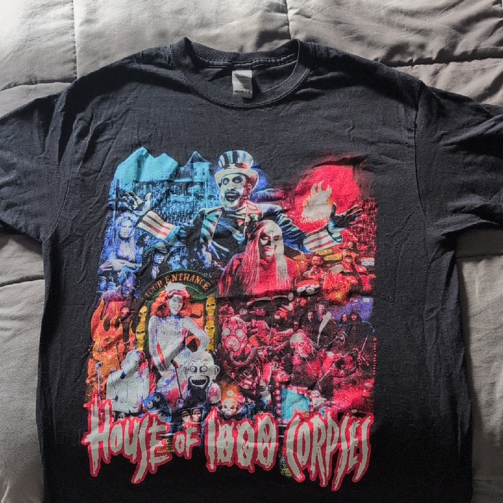 Gildan Multicolor Graphic Tee - House Of 1000 Corpses